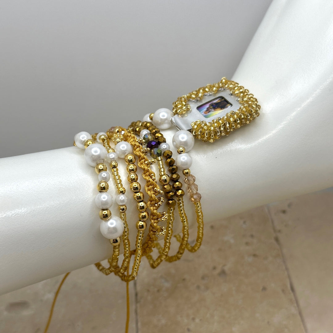 Virgencita Oro Bracelets