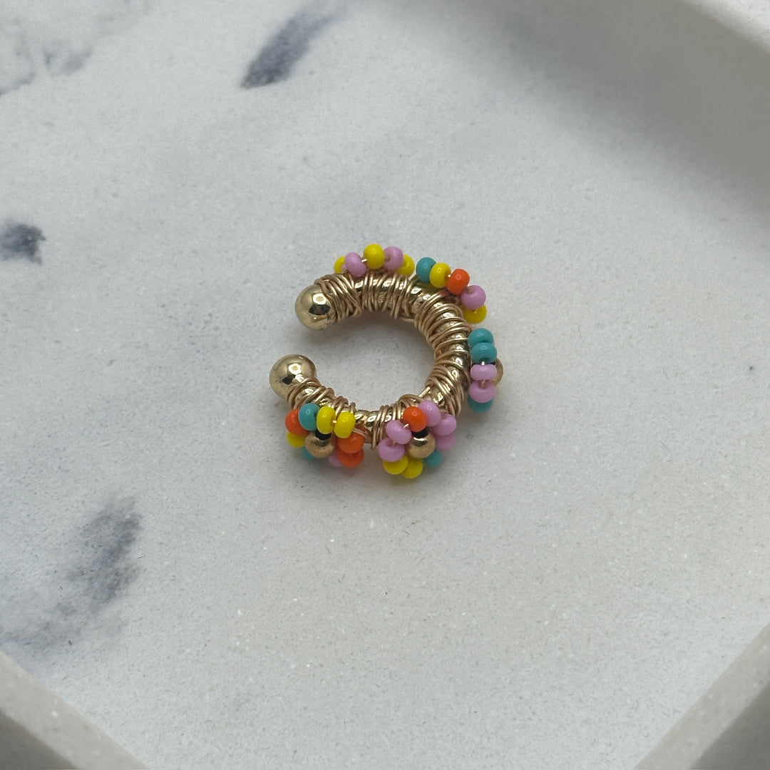 June Flowers Earcuff