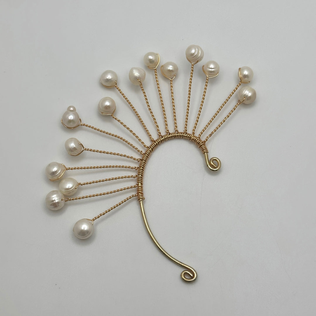 All Pearl Earcuff