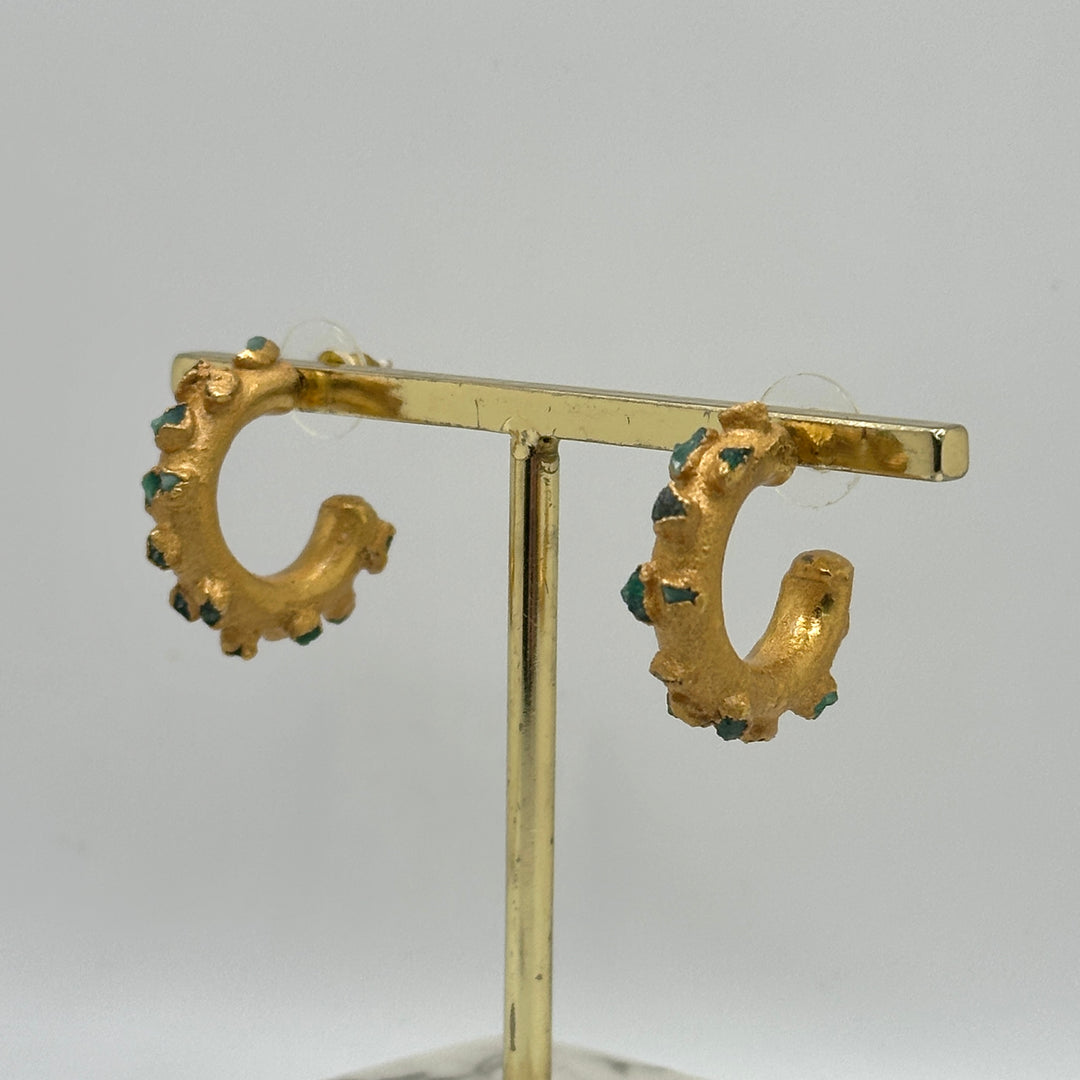 Rustic Esmeralda Hoops M