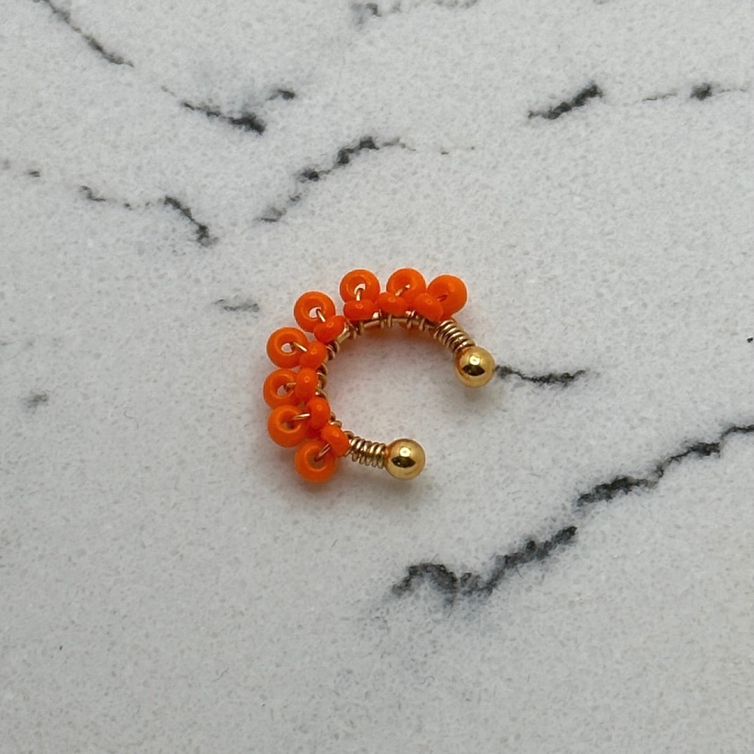 Aireta Orange Earcuff