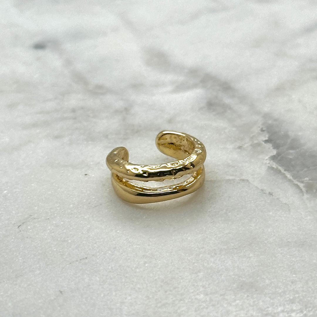 Double Texture Earcuff