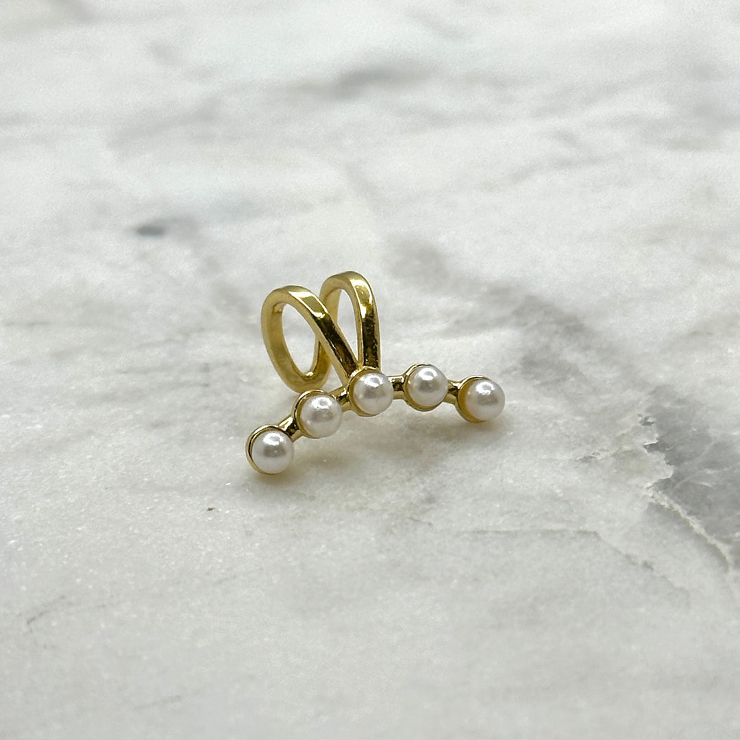 Paris Pearls Earcuff
