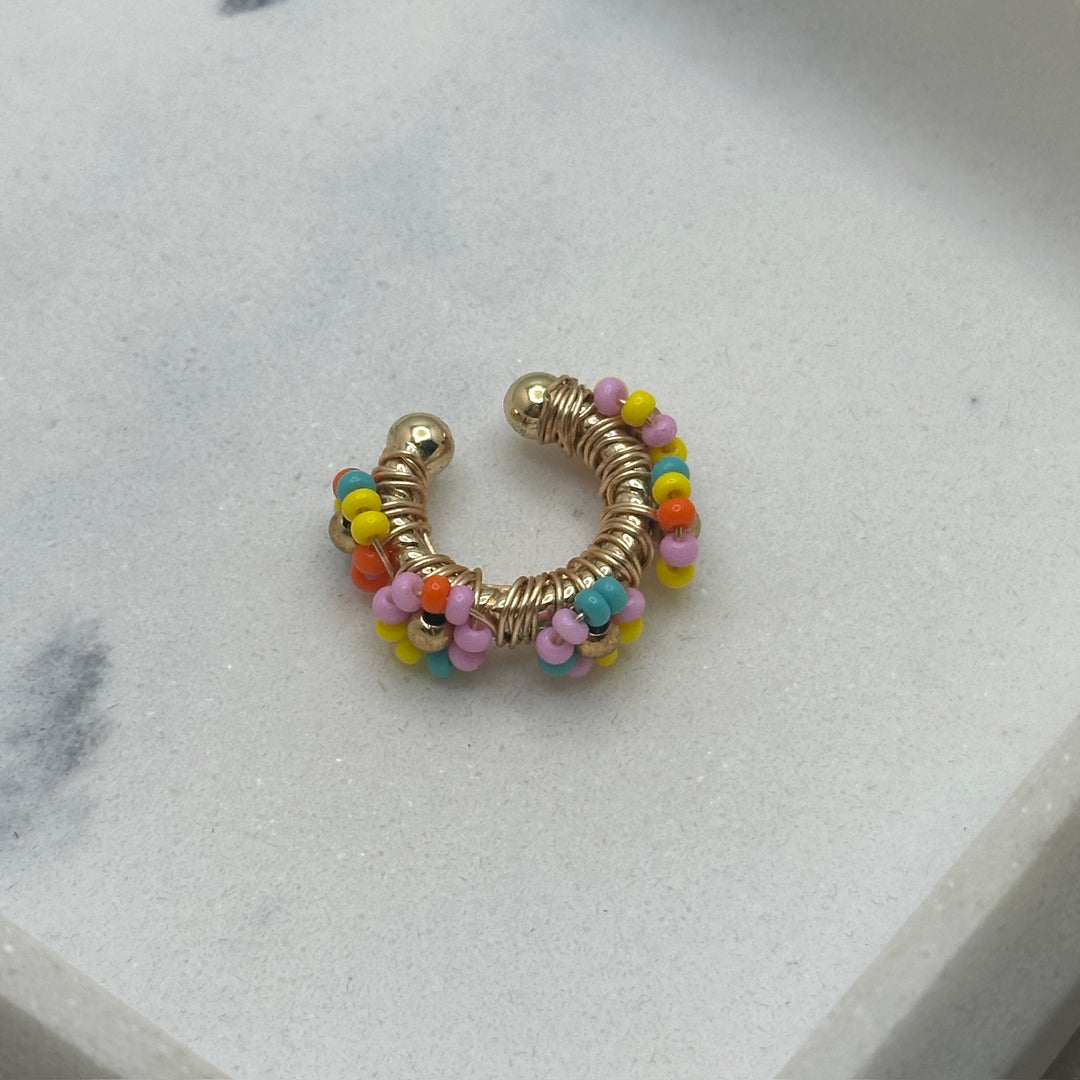 June Flowers Earcuff