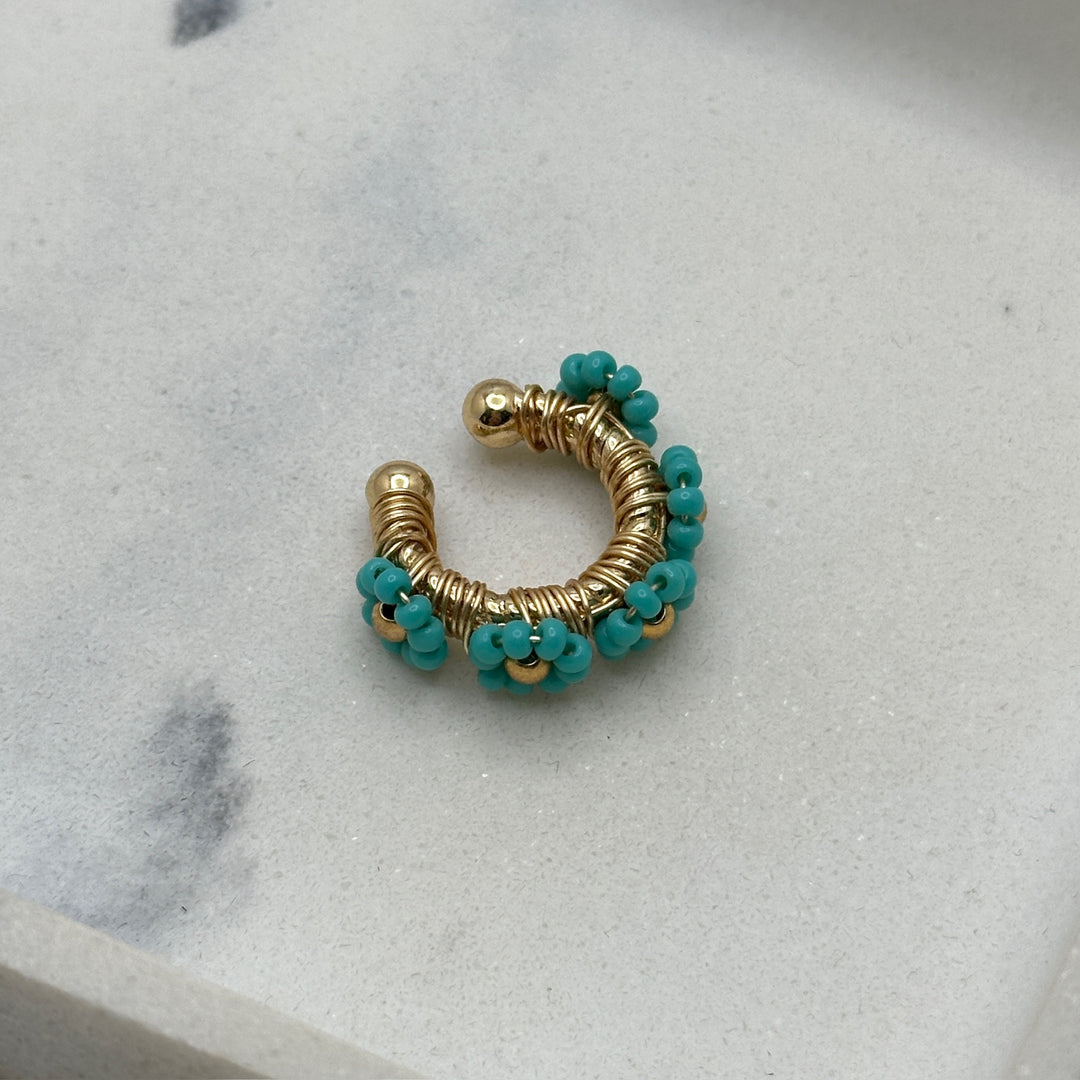Maya Flowers Earcuff