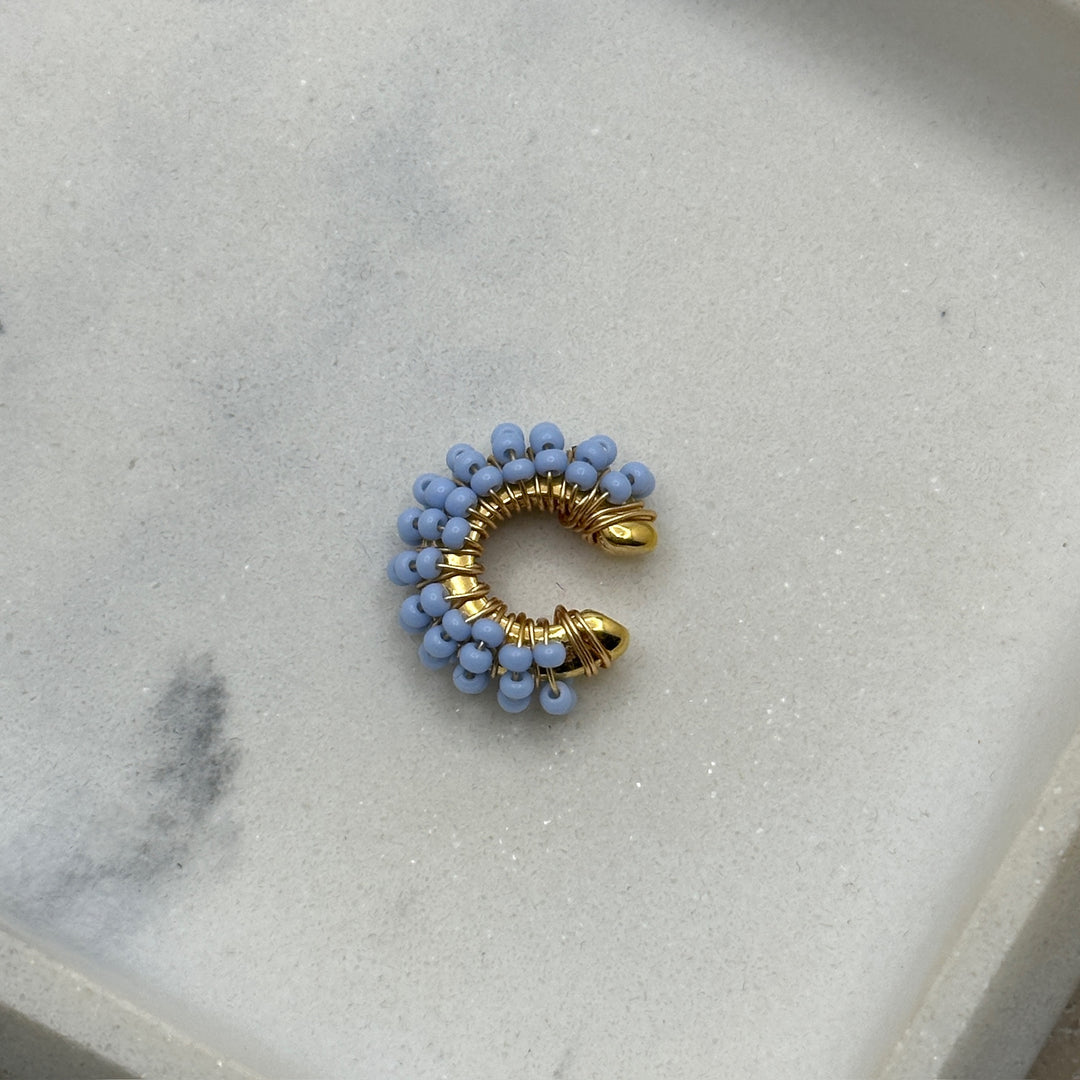 Lola Teal Earcuff