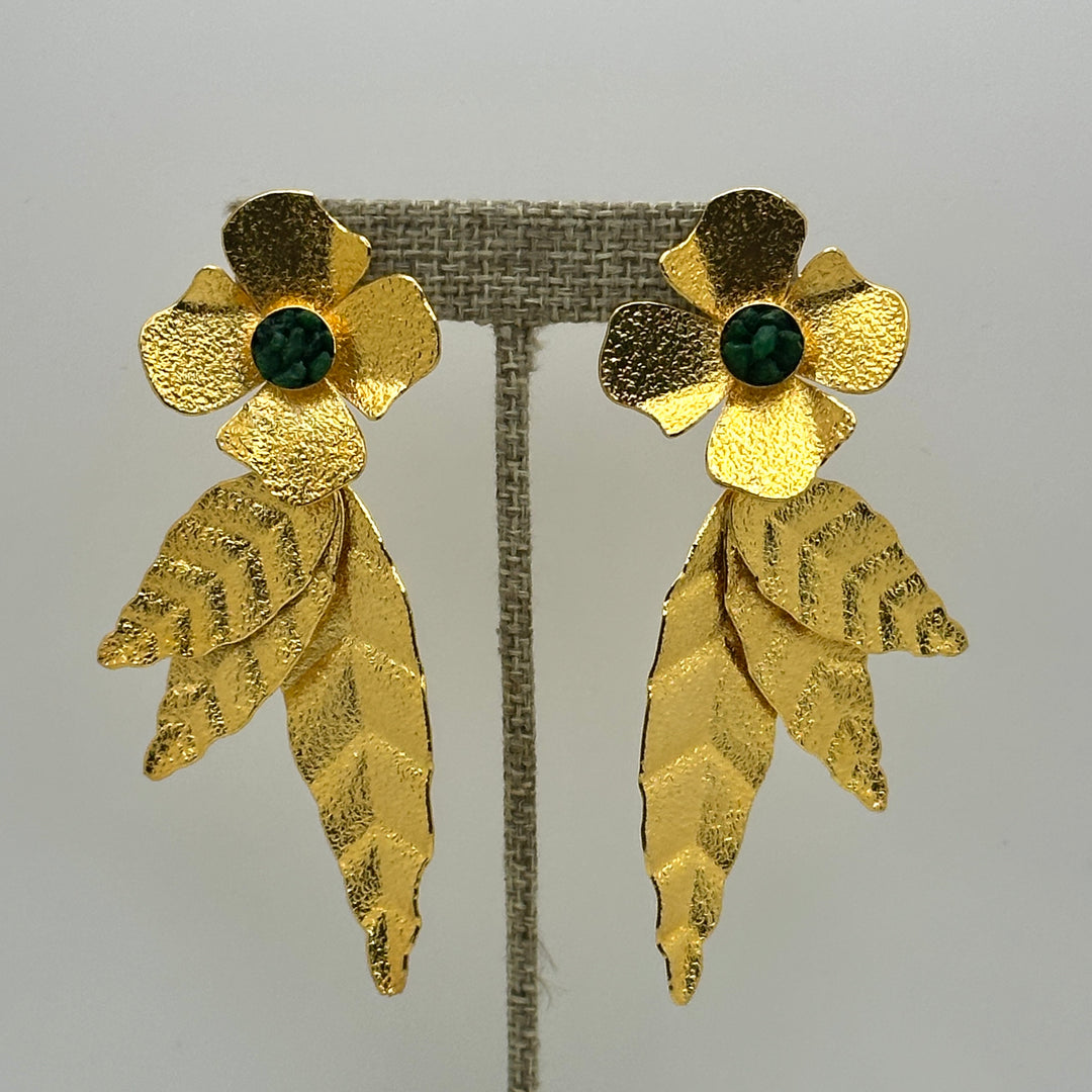 Lucía Esmeralda Earrings