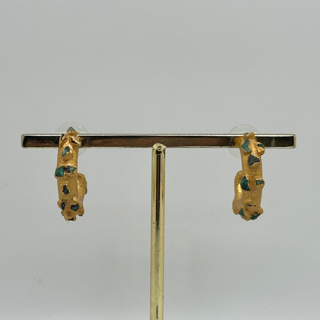 Rustic Esmeralda Hoops M