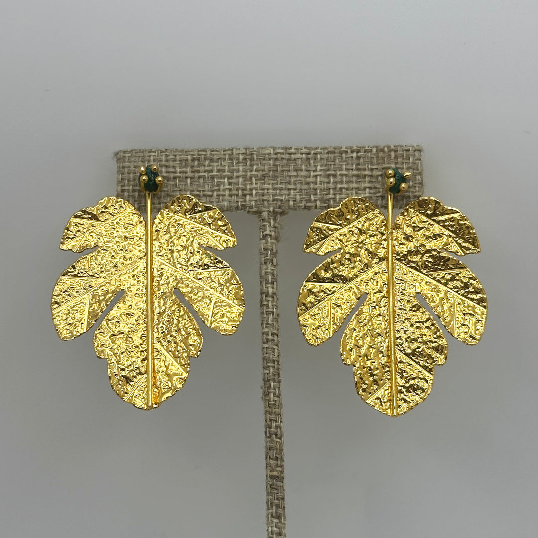 Leafs Esmeralda Earrings