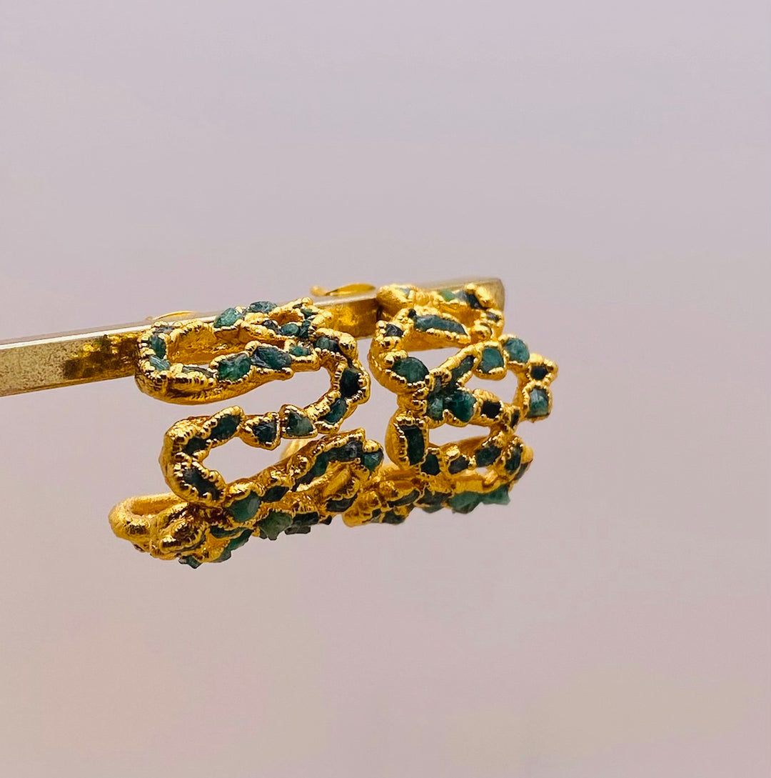 Sophie Esmeralda Earrings