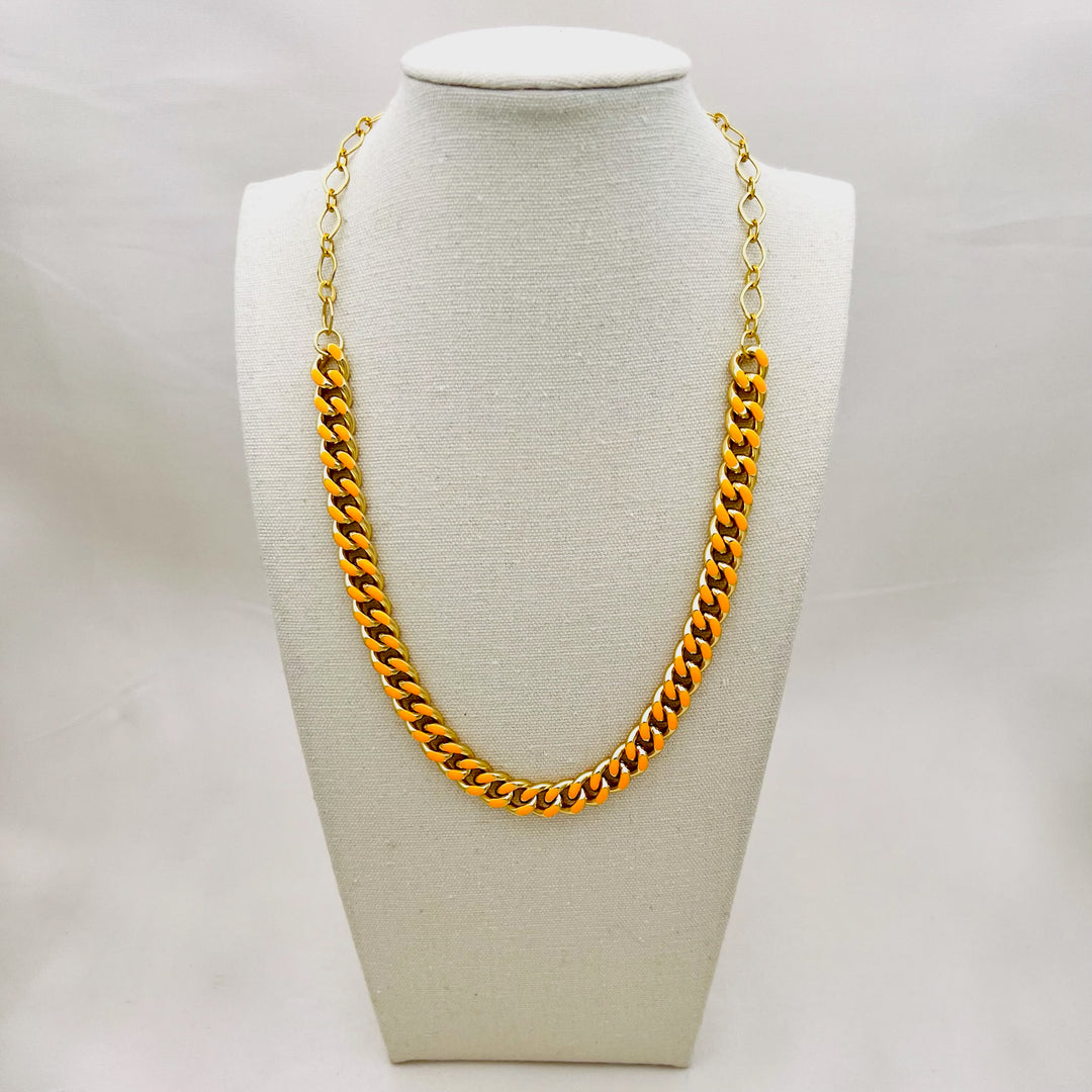 Orange Neon Choker
