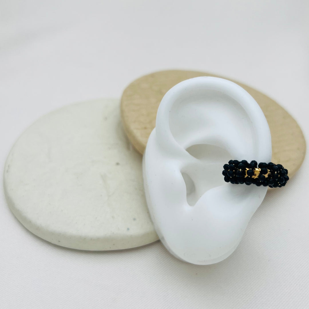 Black Mini Earcuff