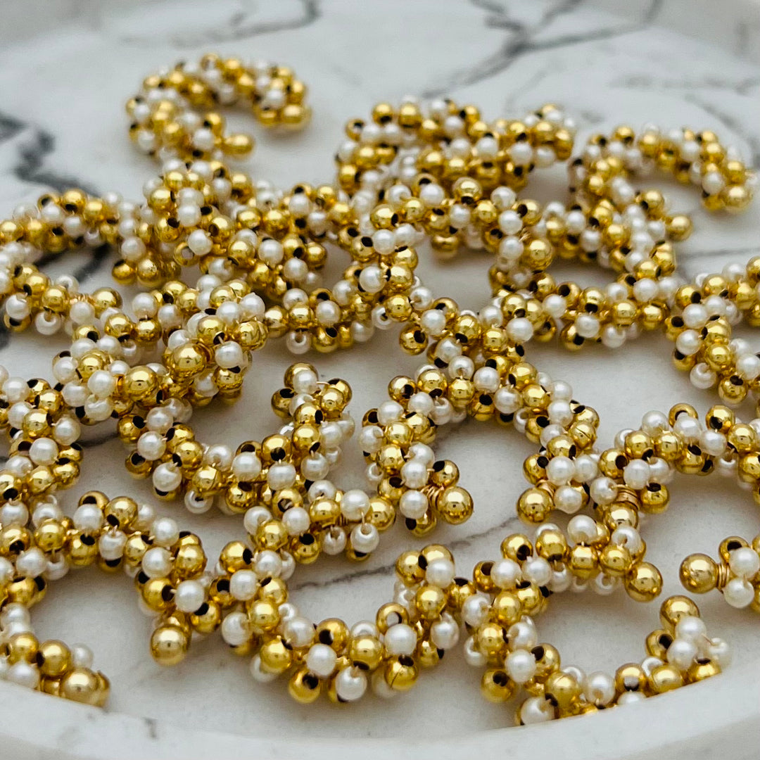 Perla & Gold Tejido Earcuff