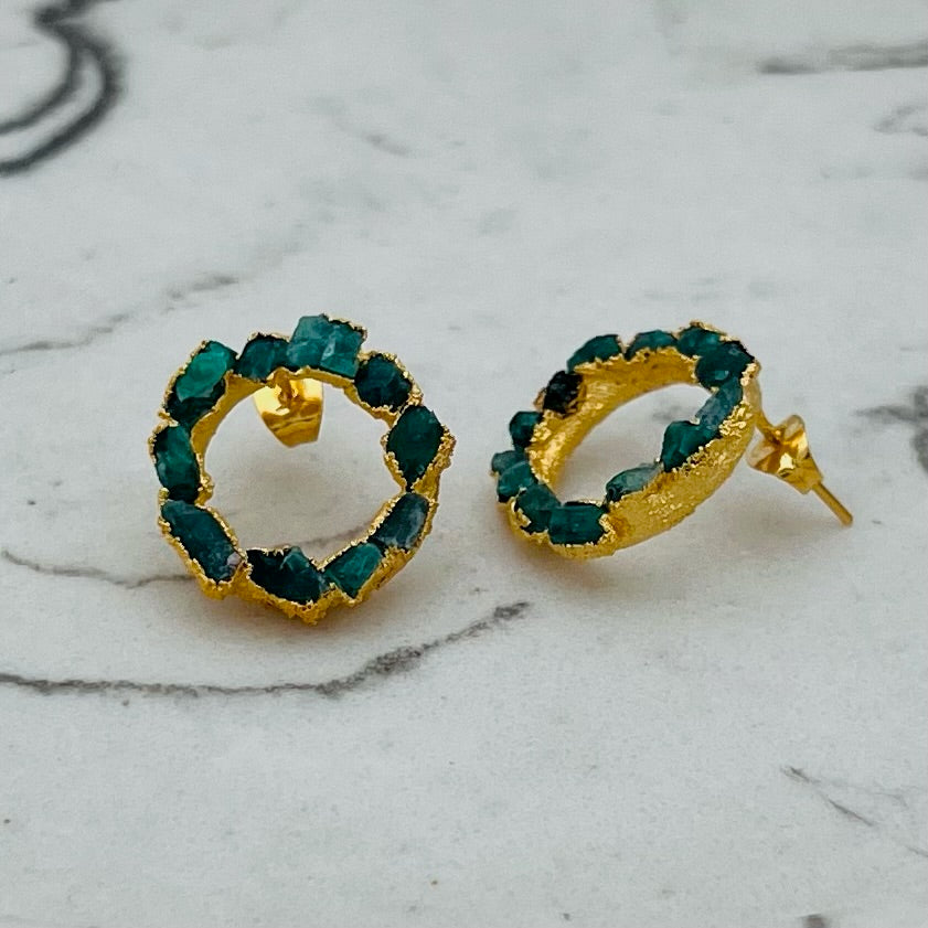 Mali Esmeralda Earrings