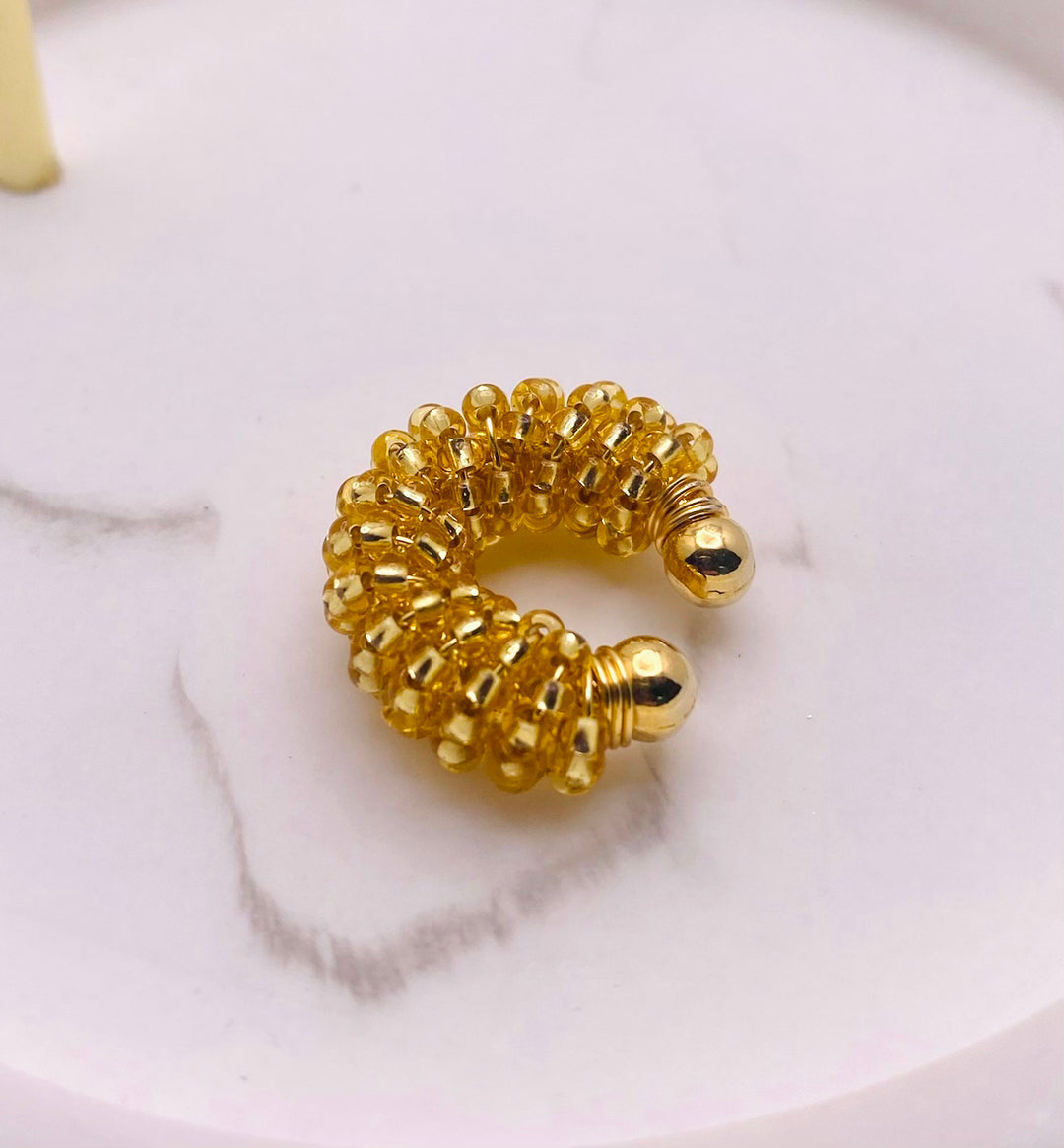 Golden Simple Earcuff
