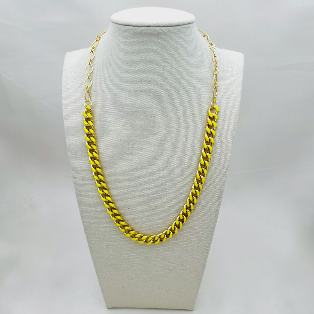 Yellow Neon Choker