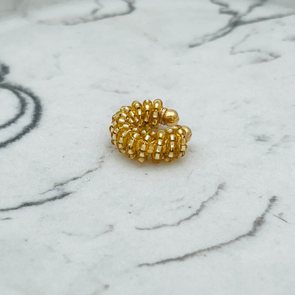 Dorado Tejido Mini Earcuff