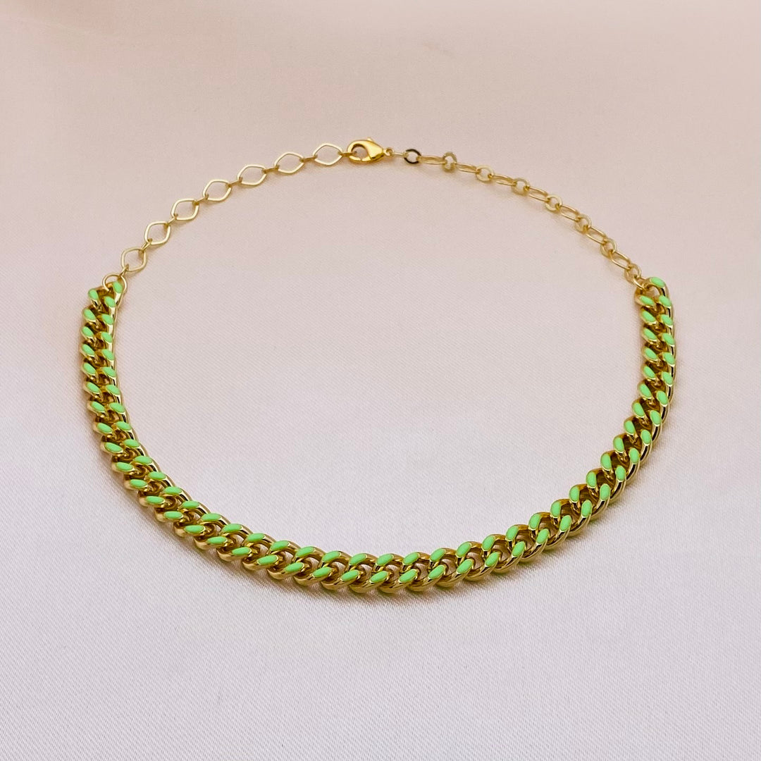 Green Neon Choker