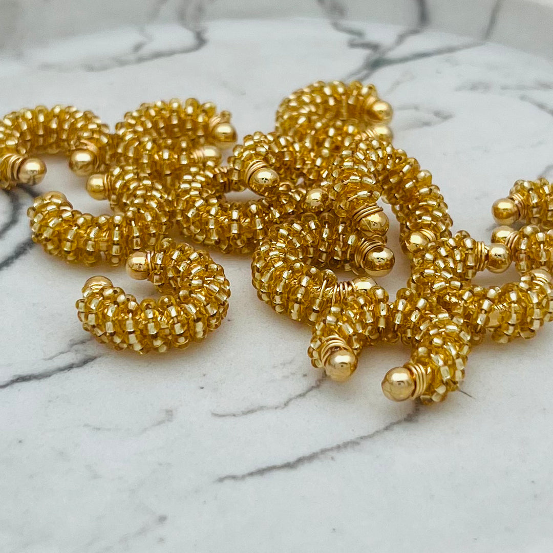 Dorado Tejido Mini Earcuff