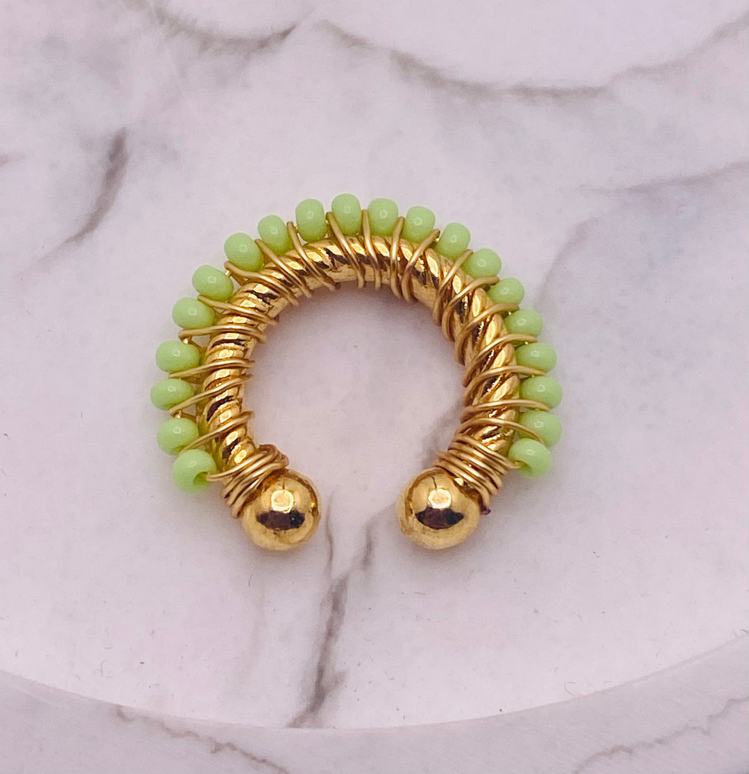 Lime Earcuff