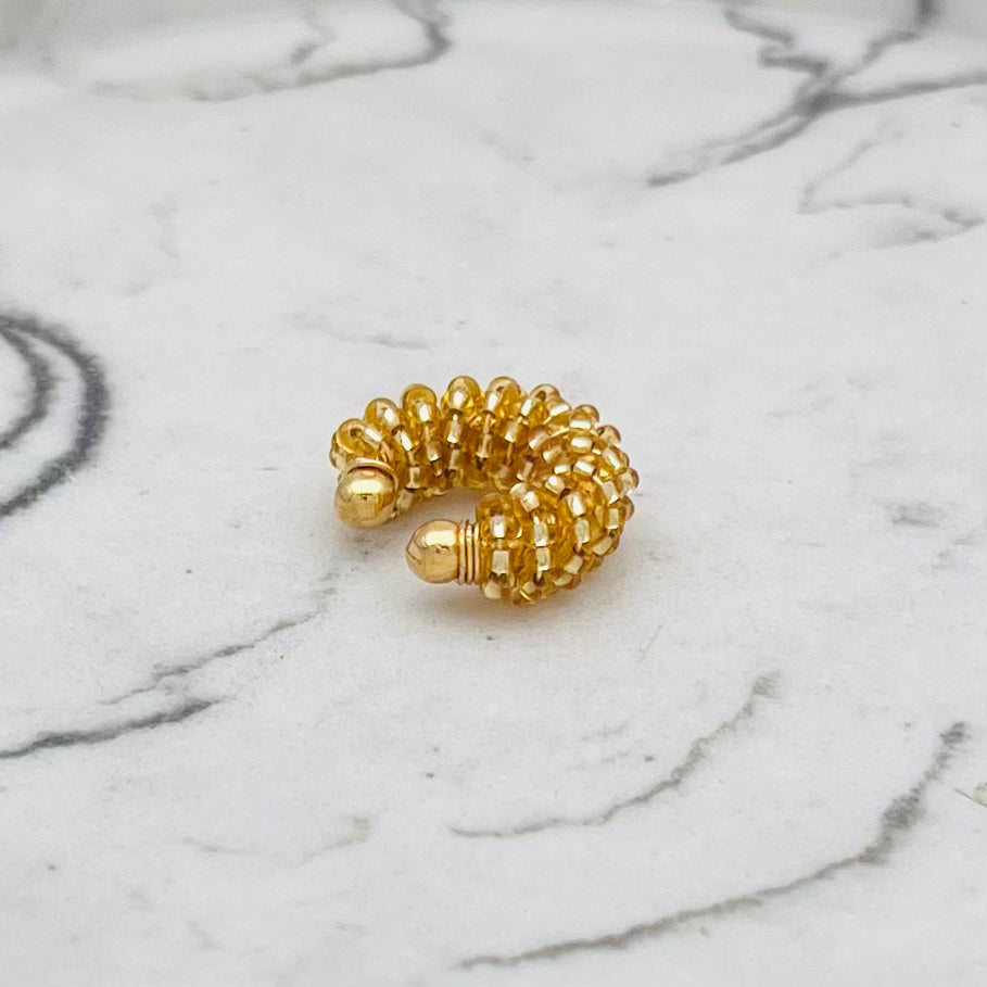 Dorado Tejido Mini Earcuff