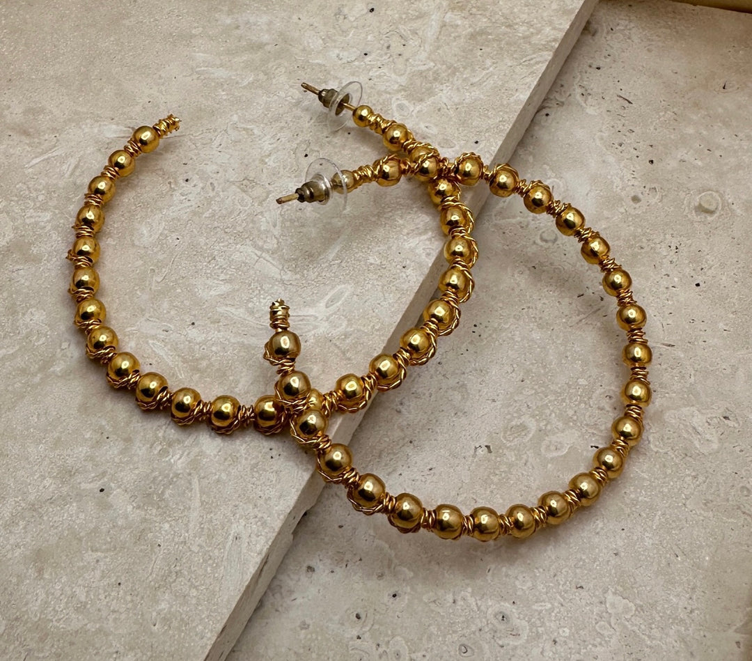 Gold Hoops L