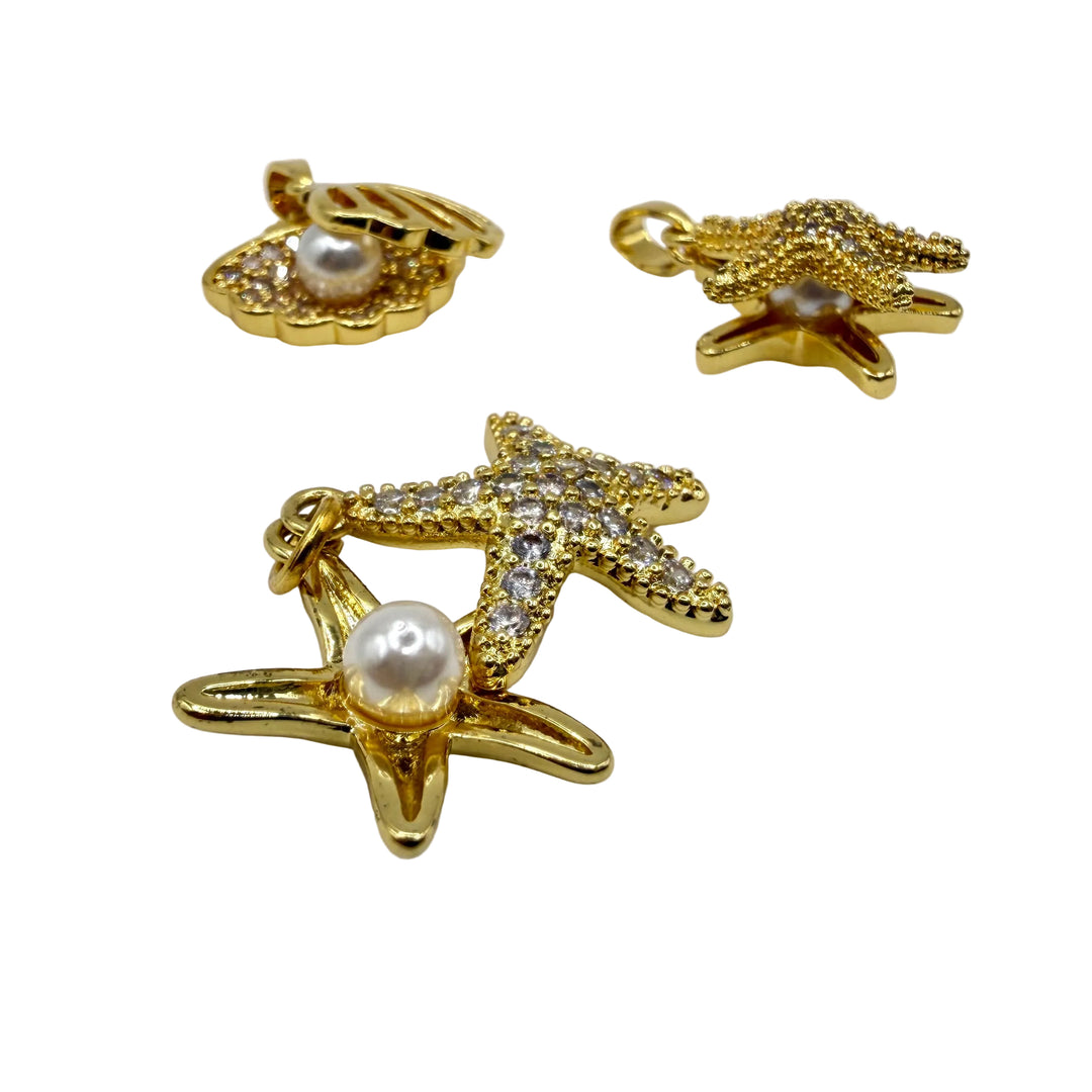 Sea pearl charm