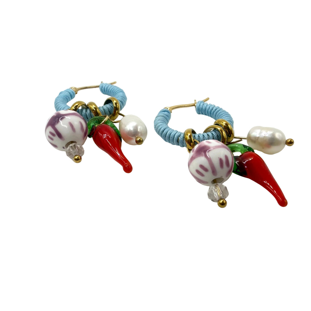 Chili earrings