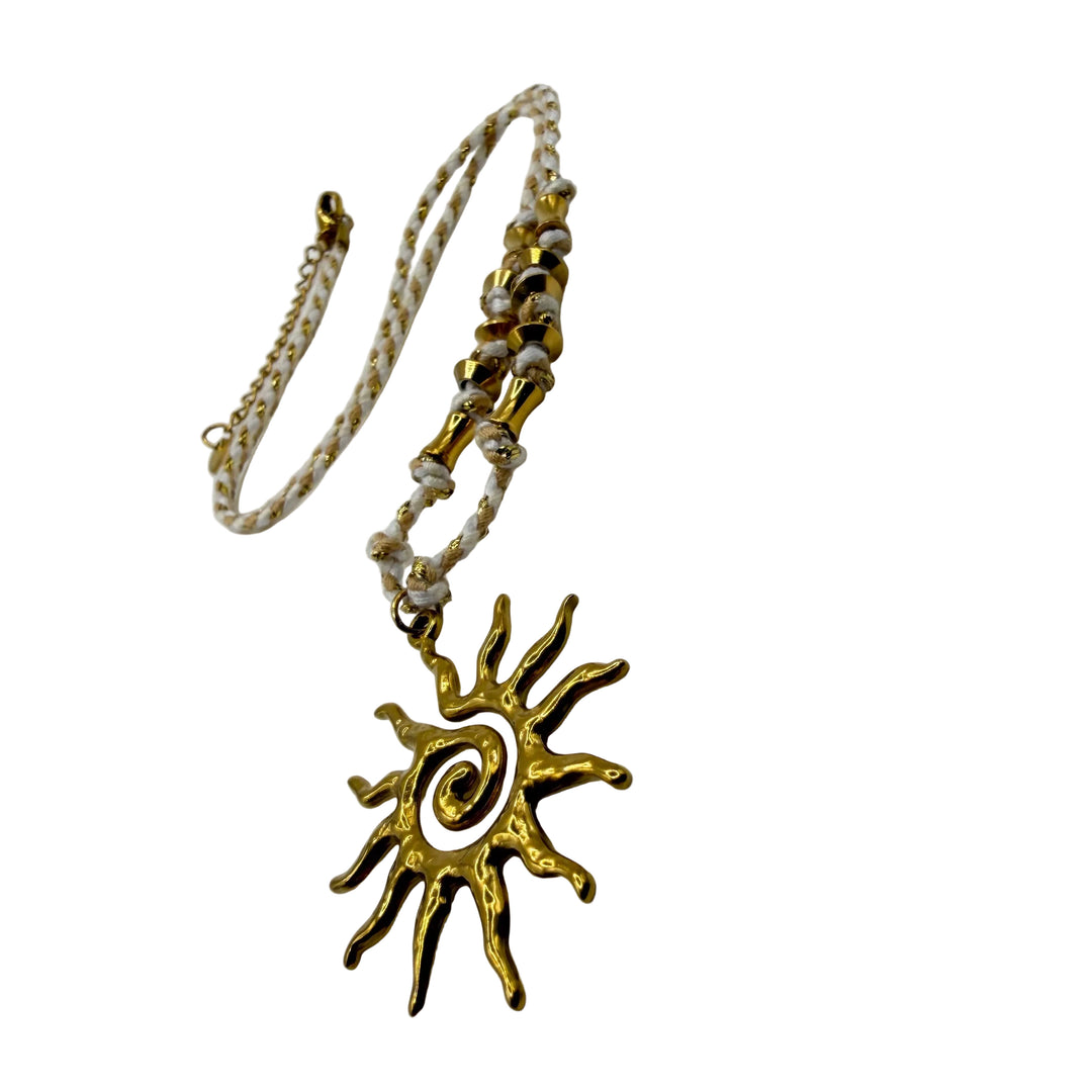 Sun necklace