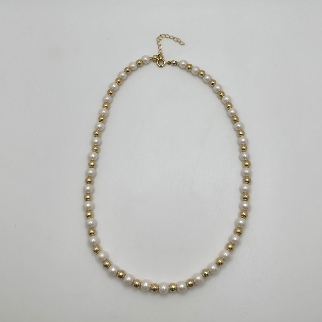 Pearl & Gold Necklace