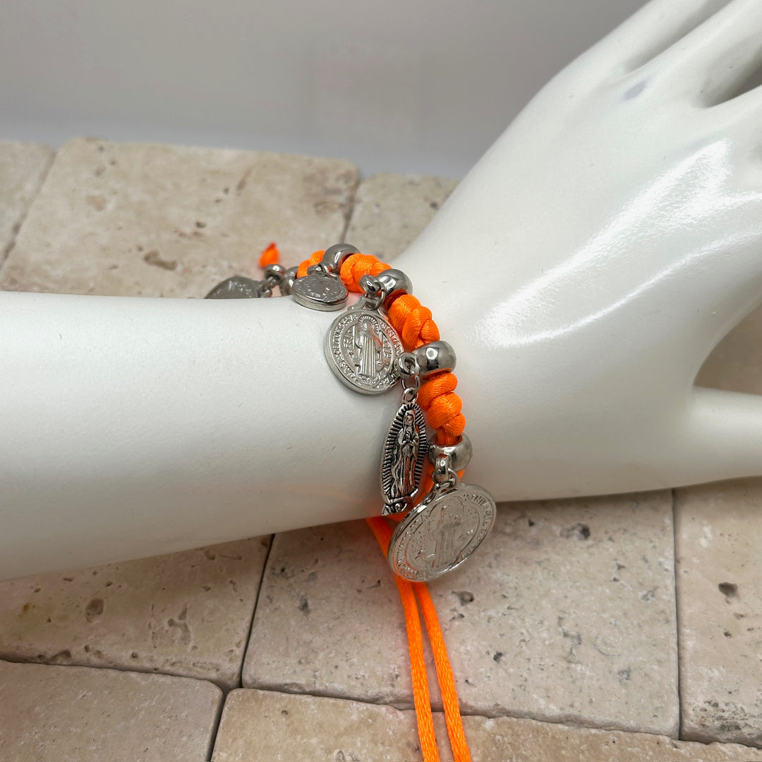 Antonella Orange Bracelets