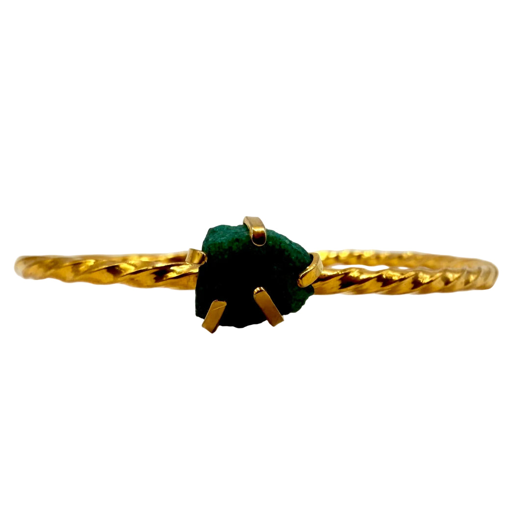 Twisted emerald Bracelet