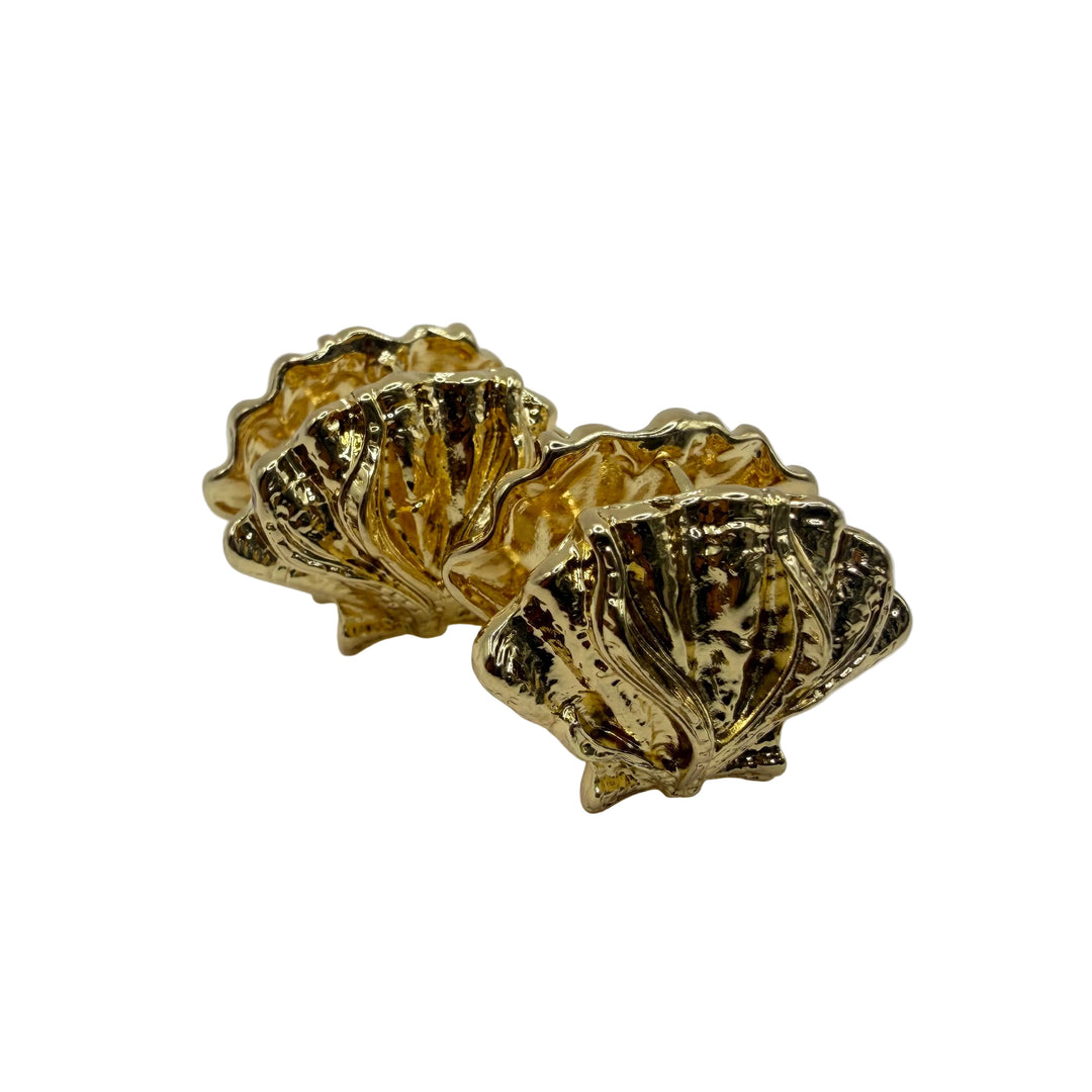 Golden shell Earrings