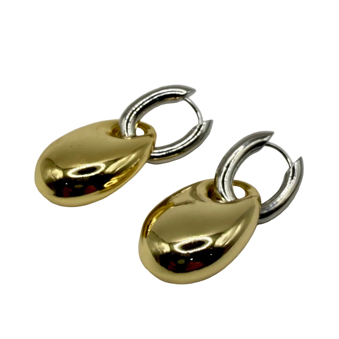 Dual drop earrings