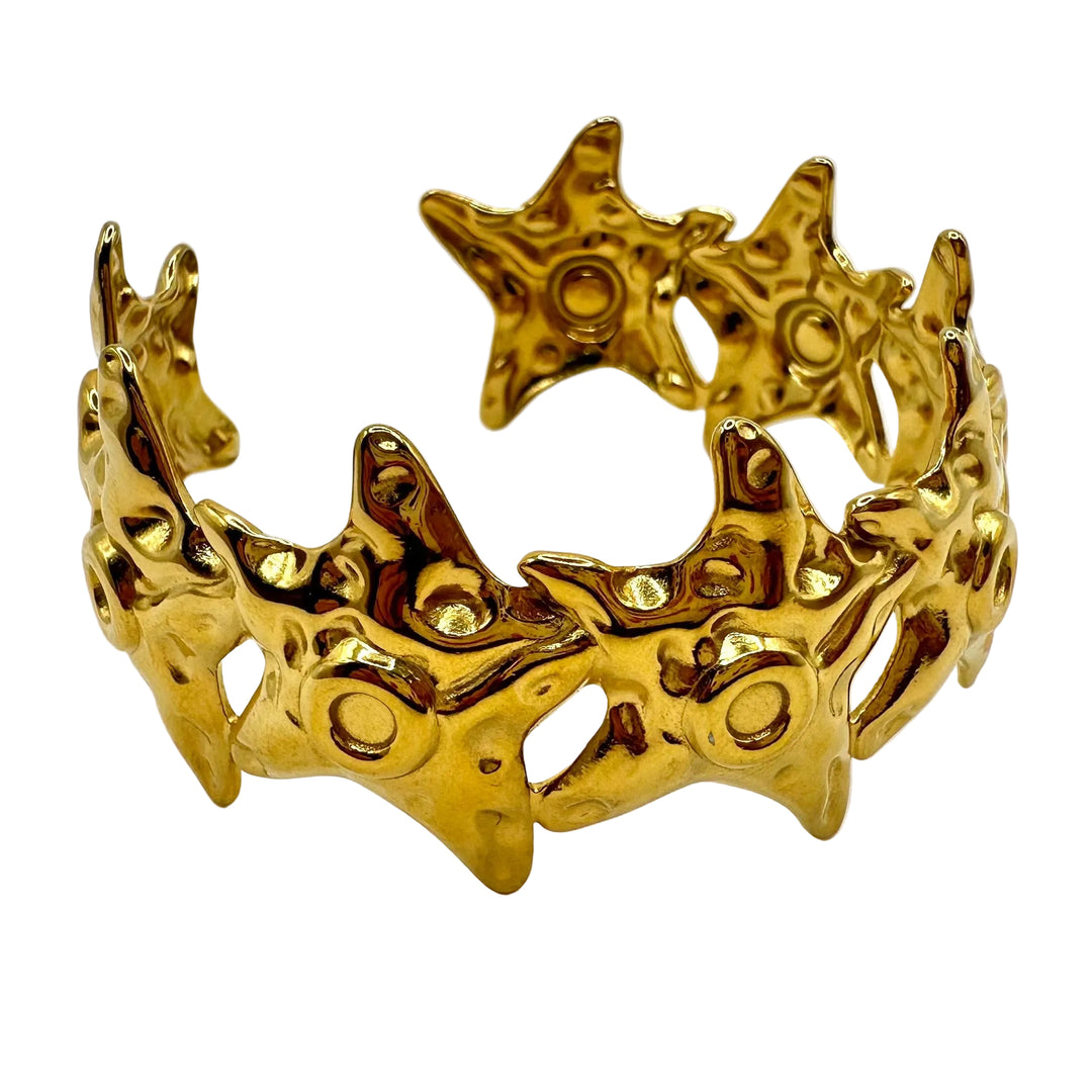 Golden Starfish bracelet