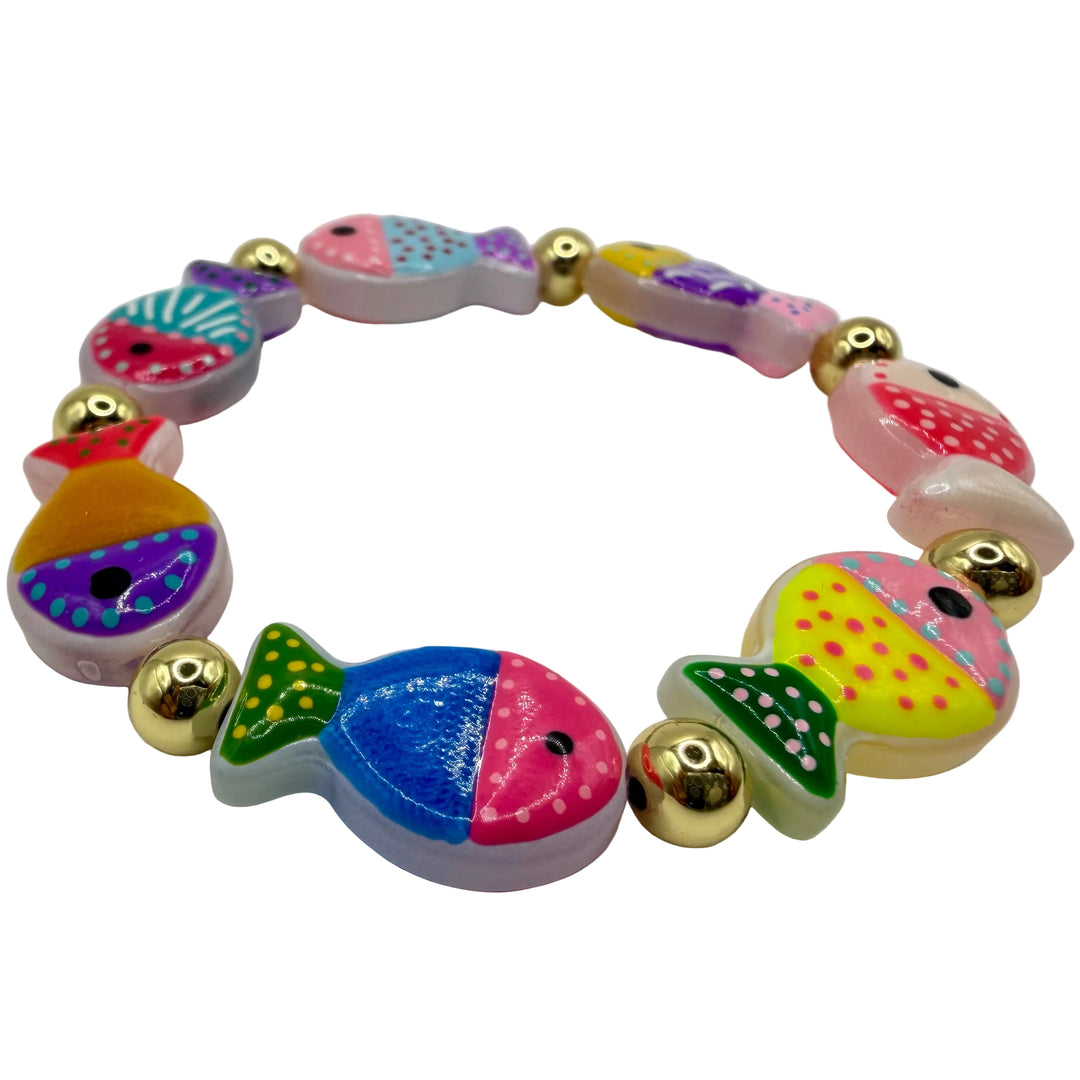 Color fish bracelet