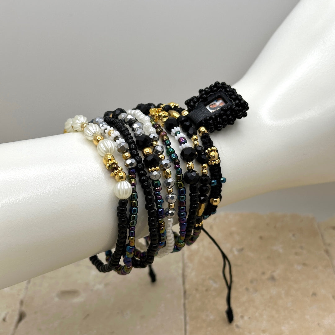 Virgencita Negra Bracelets