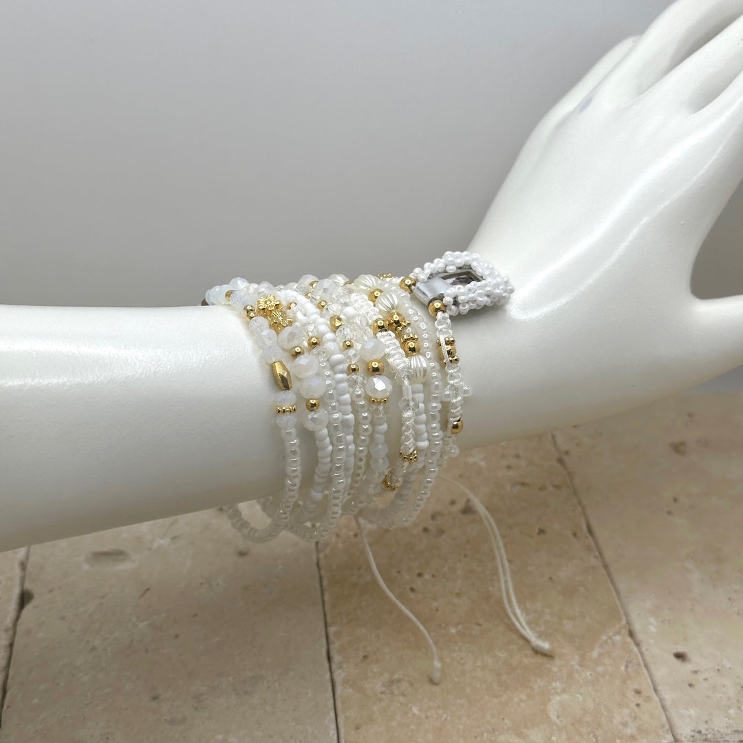 Virgencita Blanca Bracelets