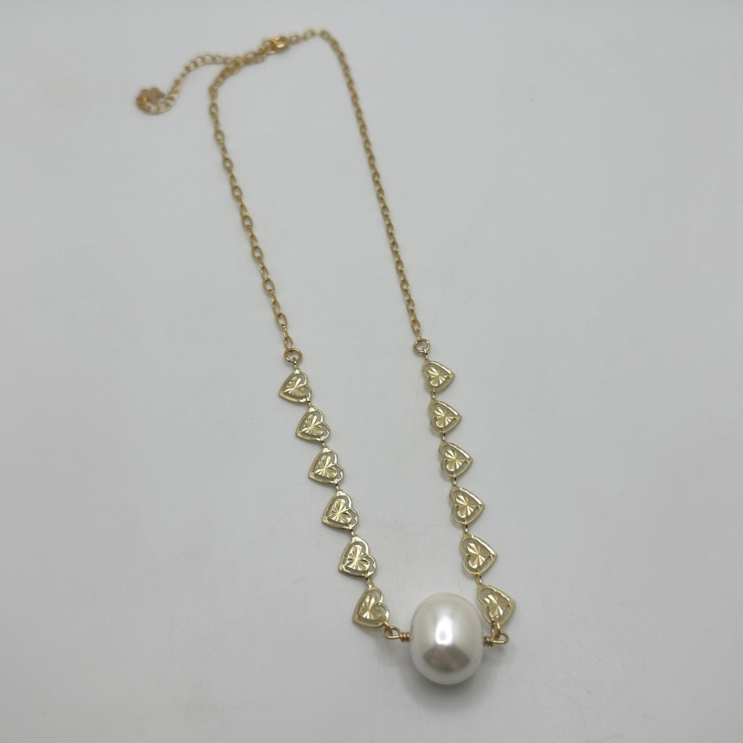 Pearl Stone Necklace