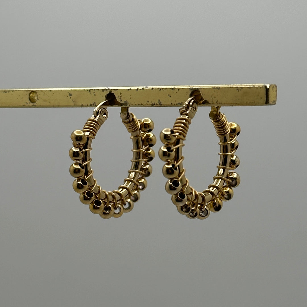 Tejido Gold Hoops S