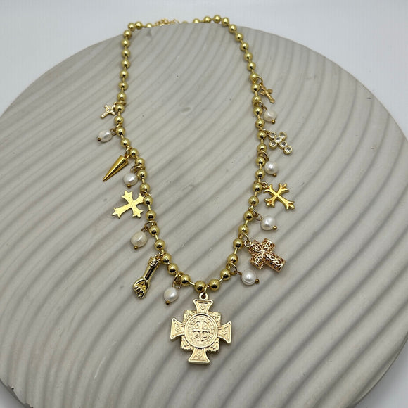 Perla Love Amulets Necklace