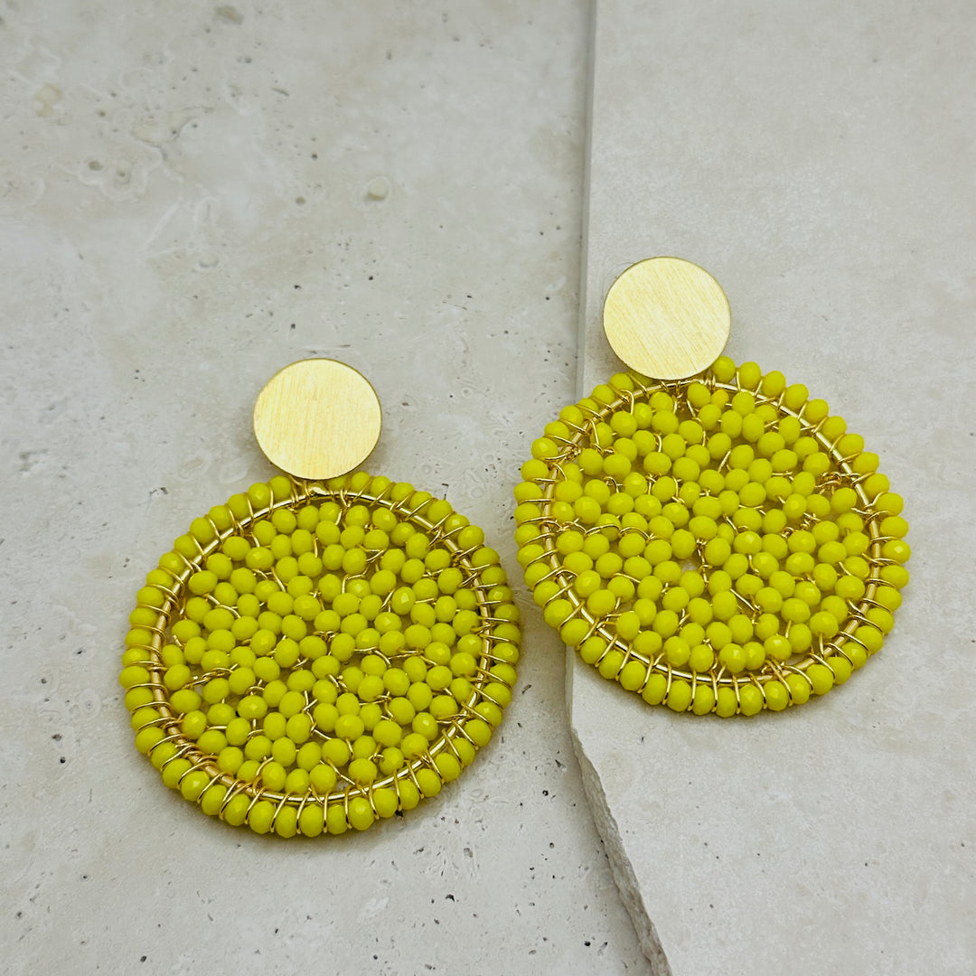 Sol Amarillo Earrings