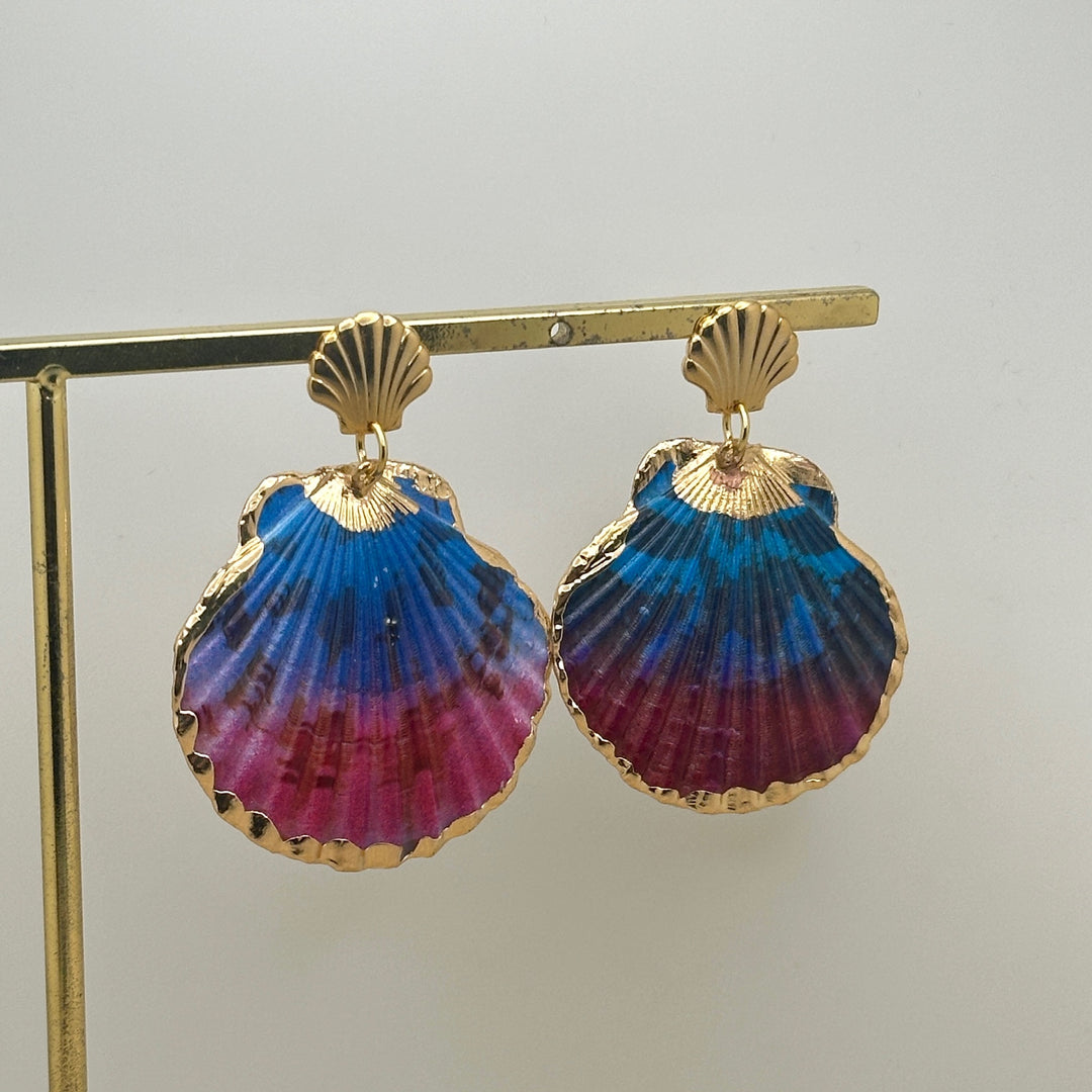 Concha Nocturna Earrings