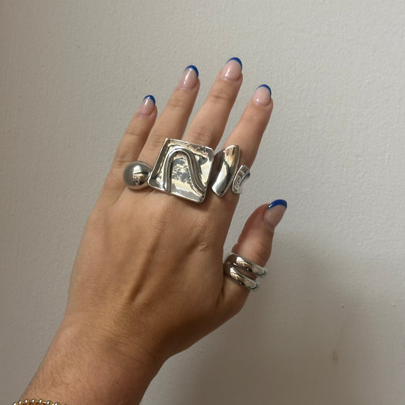 Silver Rings Sets