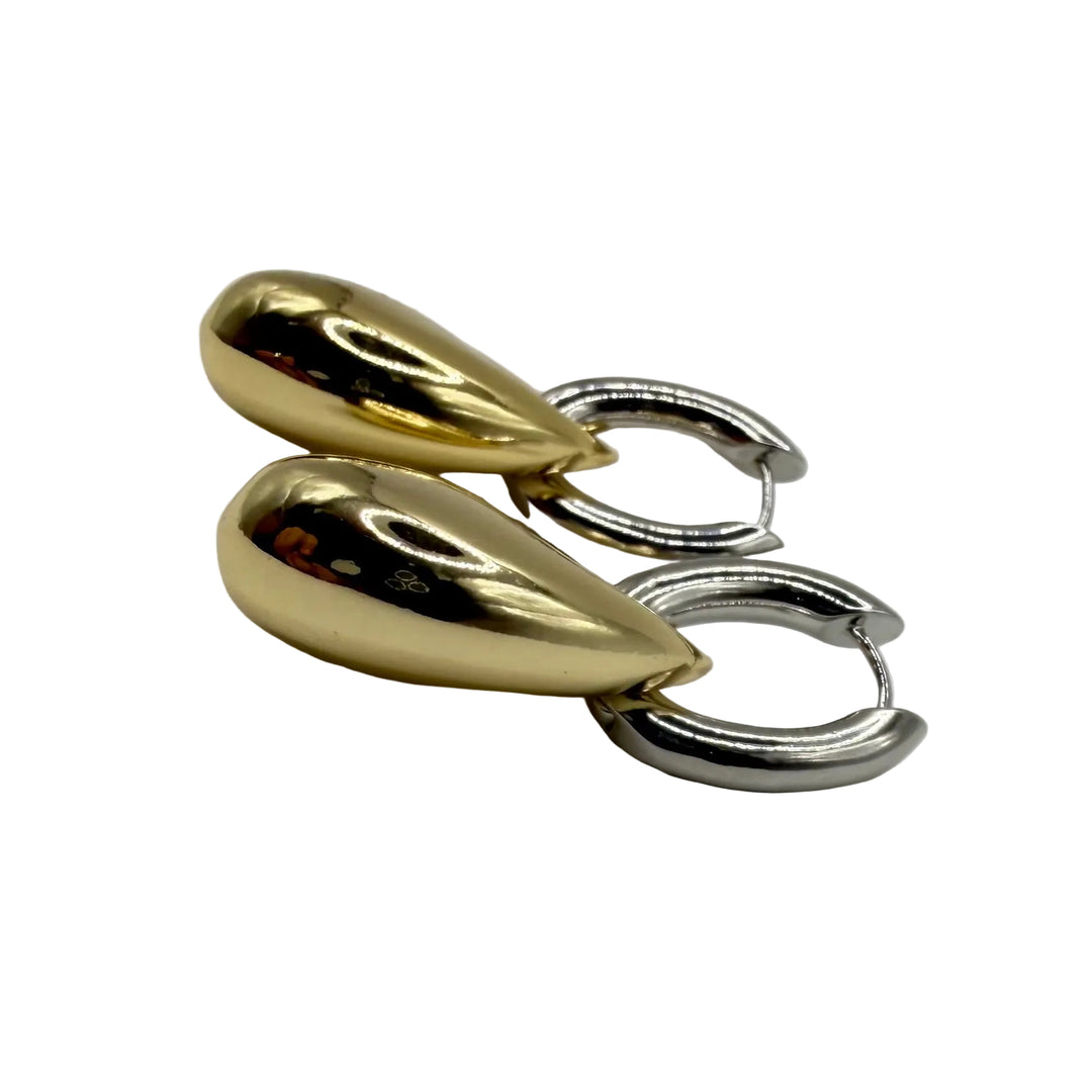 Dual drop earrings