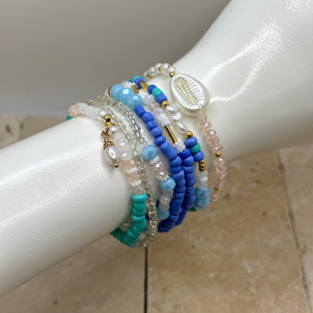 Concha Azul Bracelets