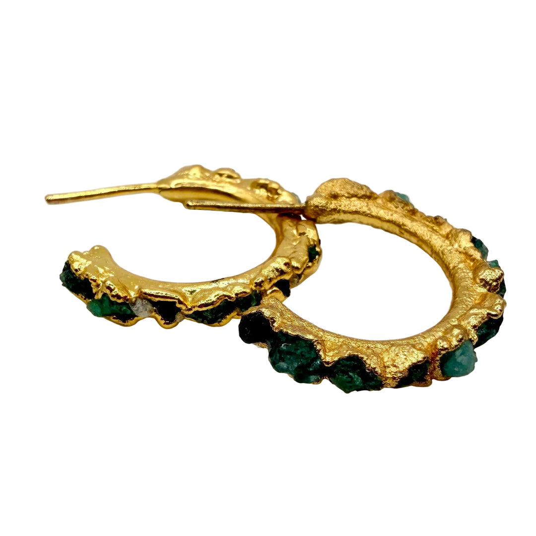 Emerald earrings
