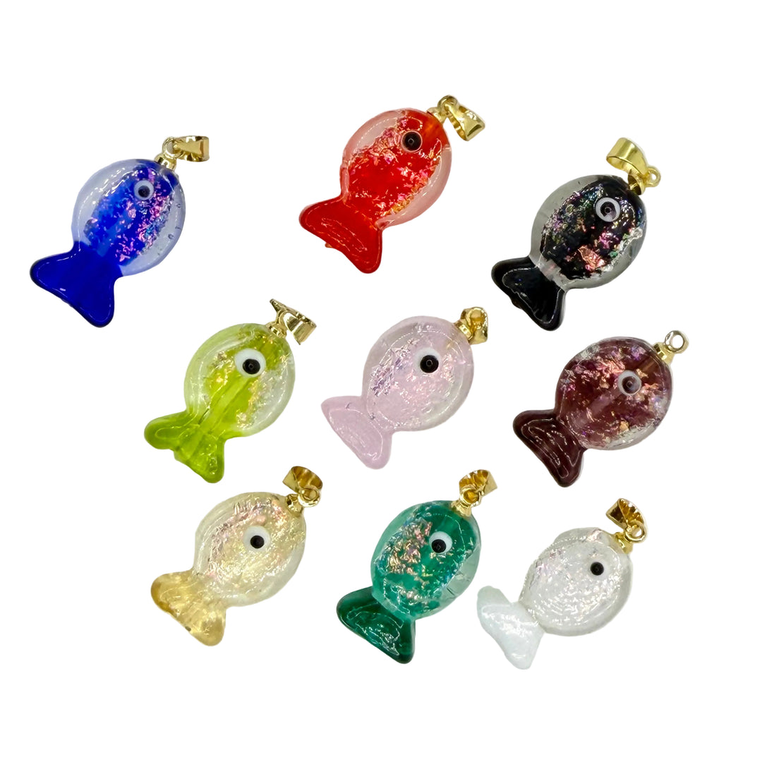 Color Fish charm
