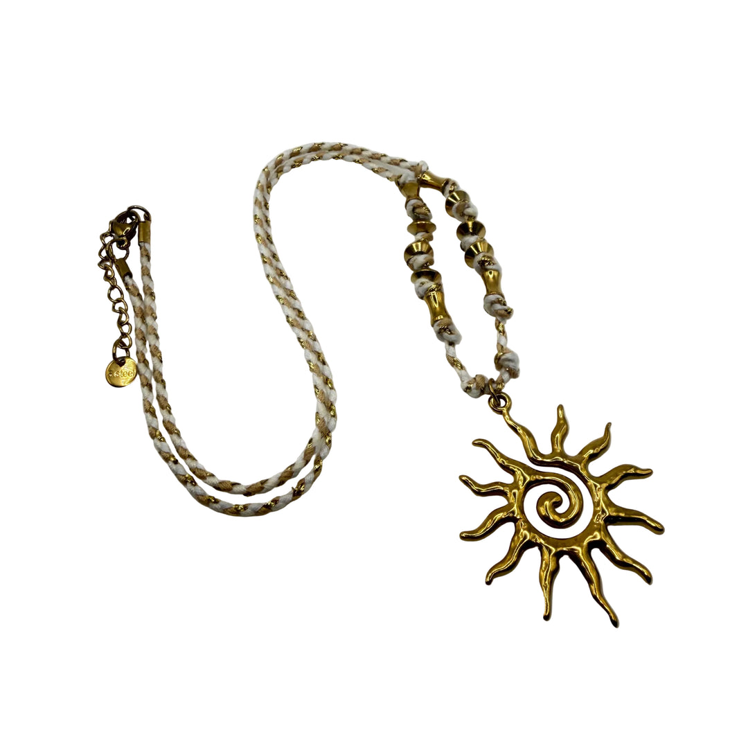 Sun necklace