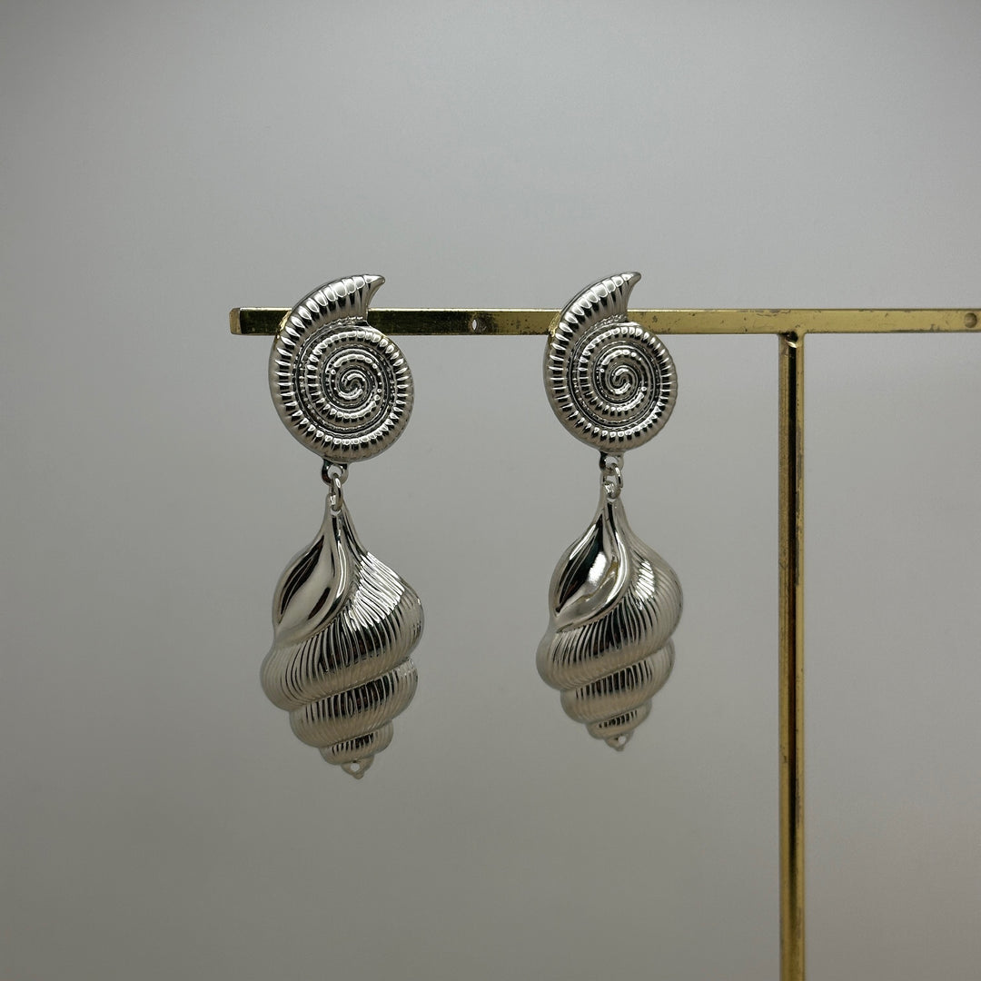 Playa Silver Earrings